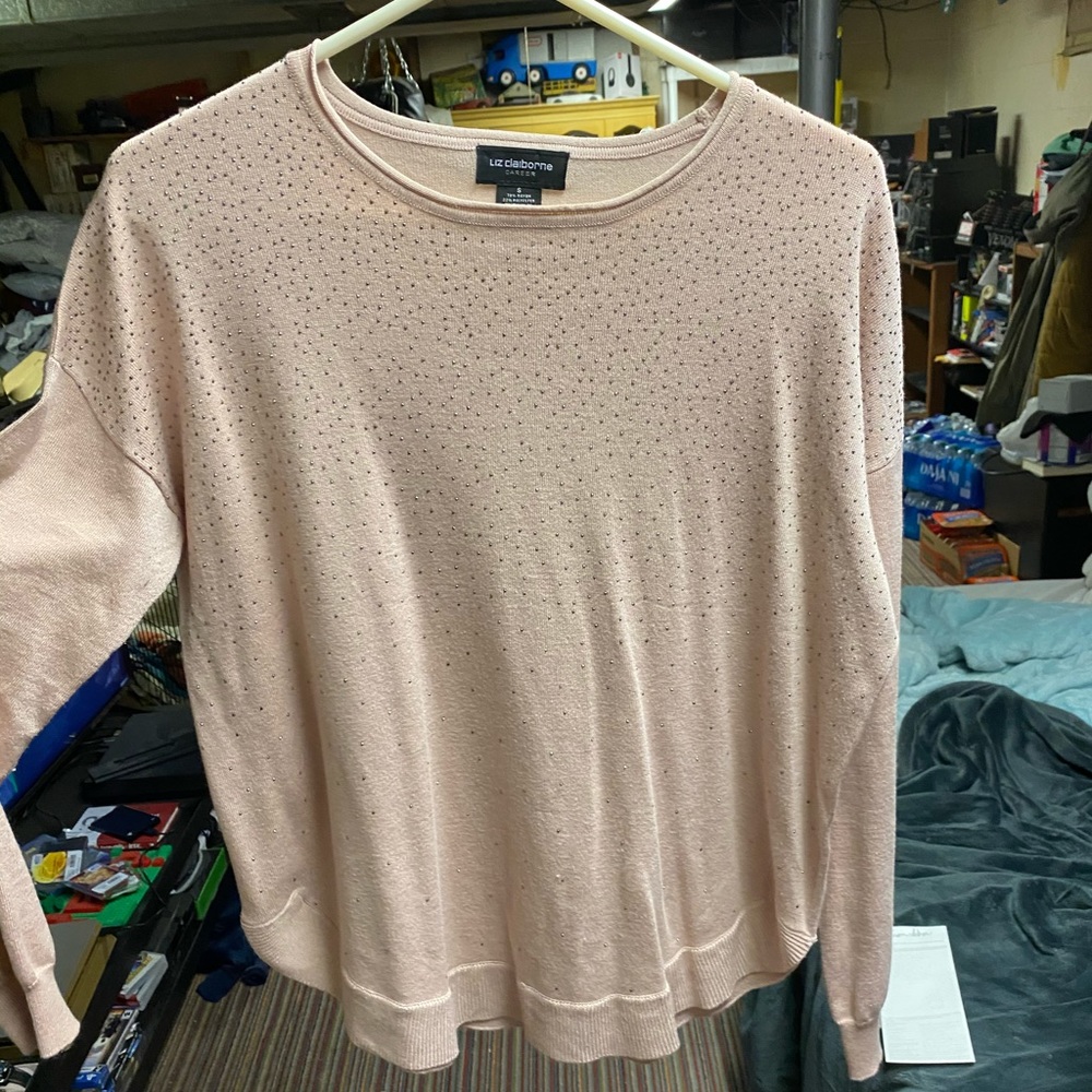 Pink Liz Claiborne sweater